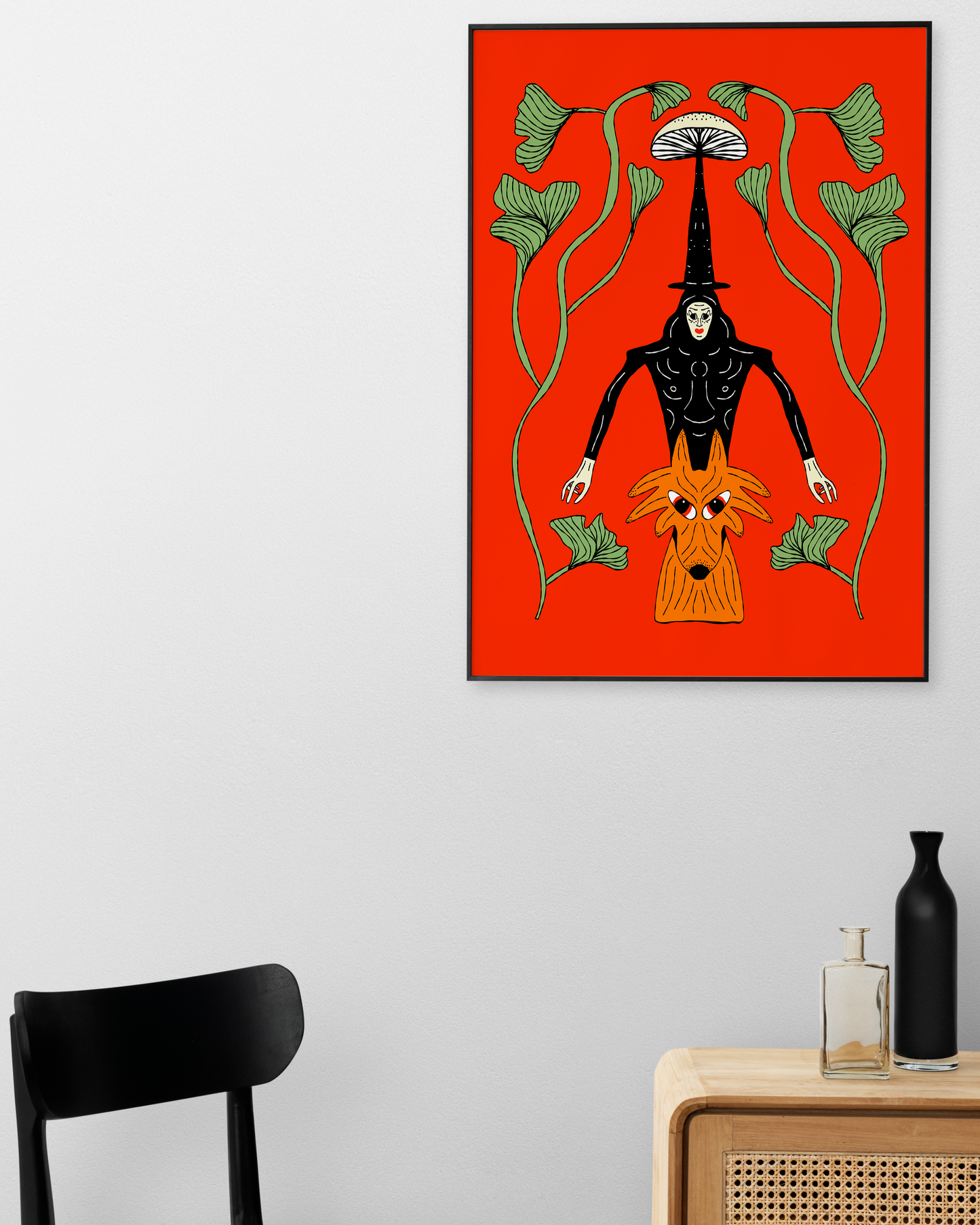 The Fox and the Forest Witch Poster