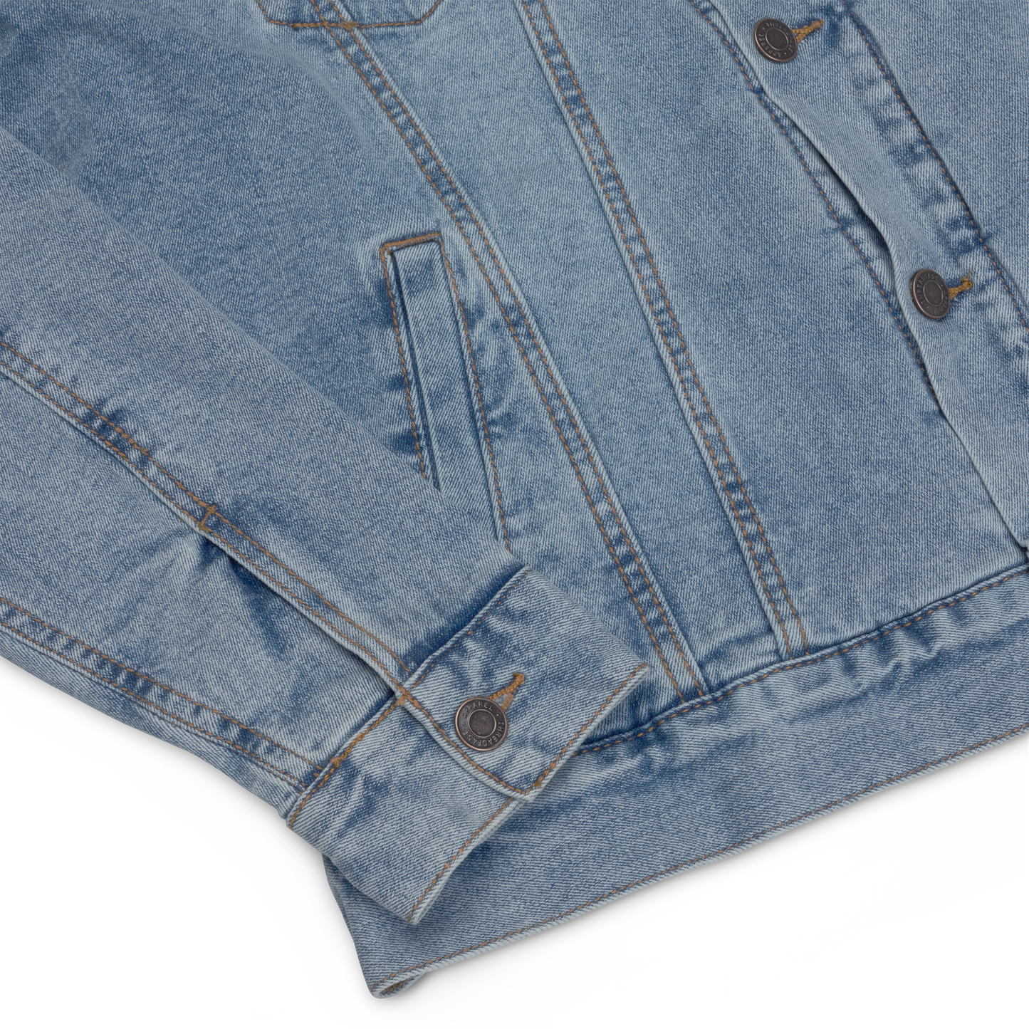 Unisex denim sherpa jacket