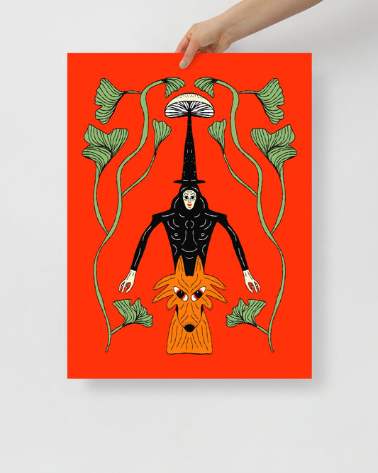 The Fox and the Forest Witch Poster